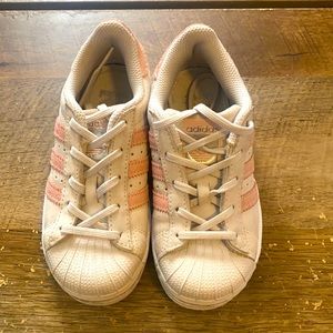 Girls Shell Toe Adidas